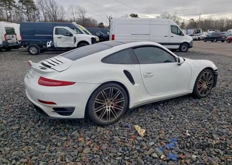 2015 Porsche 911 Turbo z USA, uszkodzony, nr VIN WP0AD2A92FS166227